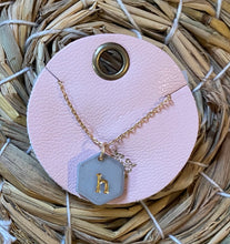 Load image into Gallery viewer, Color Initial Necklace