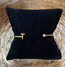 Load image into Gallery viewer, Initial Cuff Bracelet