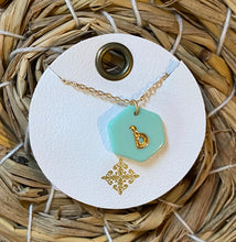 Load image into Gallery viewer, Color Initial Necklace