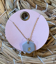 Load image into Gallery viewer, Color Initial Necklace