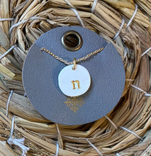 Load image into Gallery viewer, Color Initial Necklace