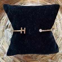 Load image into Gallery viewer, Initial Cuff Bracelet