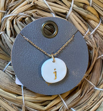 Load image into Gallery viewer, Color Initial Necklace