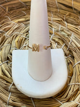 Load image into Gallery viewer, Initial Wrap Ring