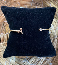 Load image into Gallery viewer, Initial Cuff Bracelet