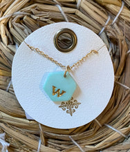 Load image into Gallery viewer, Color Initial Necklace