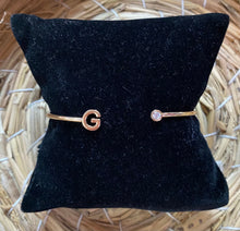 Load image into Gallery viewer, Initial Cuff Bracelet