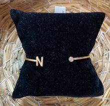 Load image into Gallery viewer, Initial Cuff Bracelet