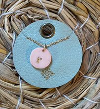 Load image into Gallery viewer, Color Initial Necklace