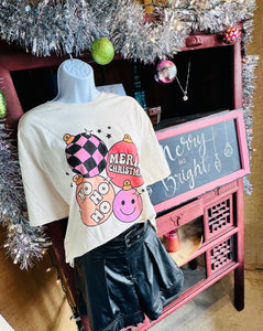 Disco Christmas Top