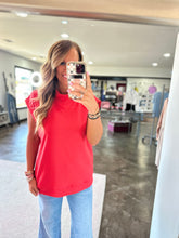 Load image into Gallery viewer, Racing Red Top
