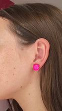 Load image into Gallery viewer, VL Electric Pink Stud
