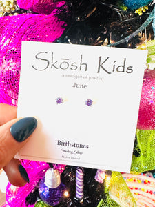 Skosh Birthstone Earrings