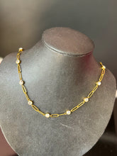 Load image into Gallery viewer, Crystal Paperclip Necklace
