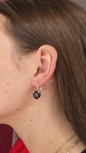 VL Jet Earring