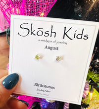 Load image into Gallery viewer, Skosh Birthstone Earrings
