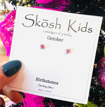 Load image into Gallery viewer, Skosh Birthstone Earrings
