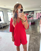 Load image into Gallery viewer, Just Enough Romper
