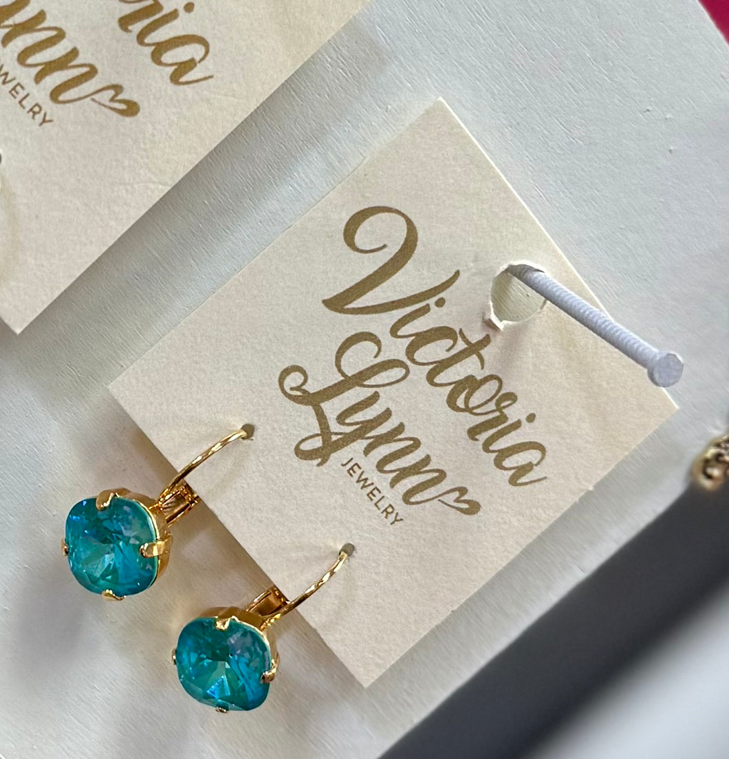 VL Teal Dangle Earring