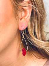 Load image into Gallery viewer, EarthGrace SeaGlass Nugget Earring
