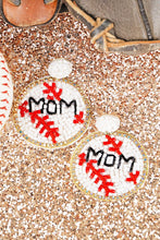 Load image into Gallery viewer, Baseball Mom Earrings
