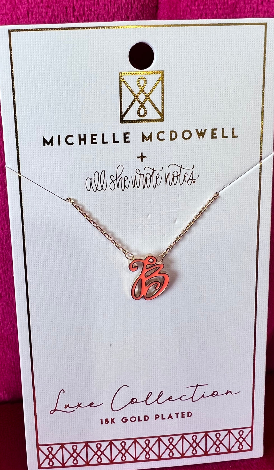 Luxe Initial Necklace