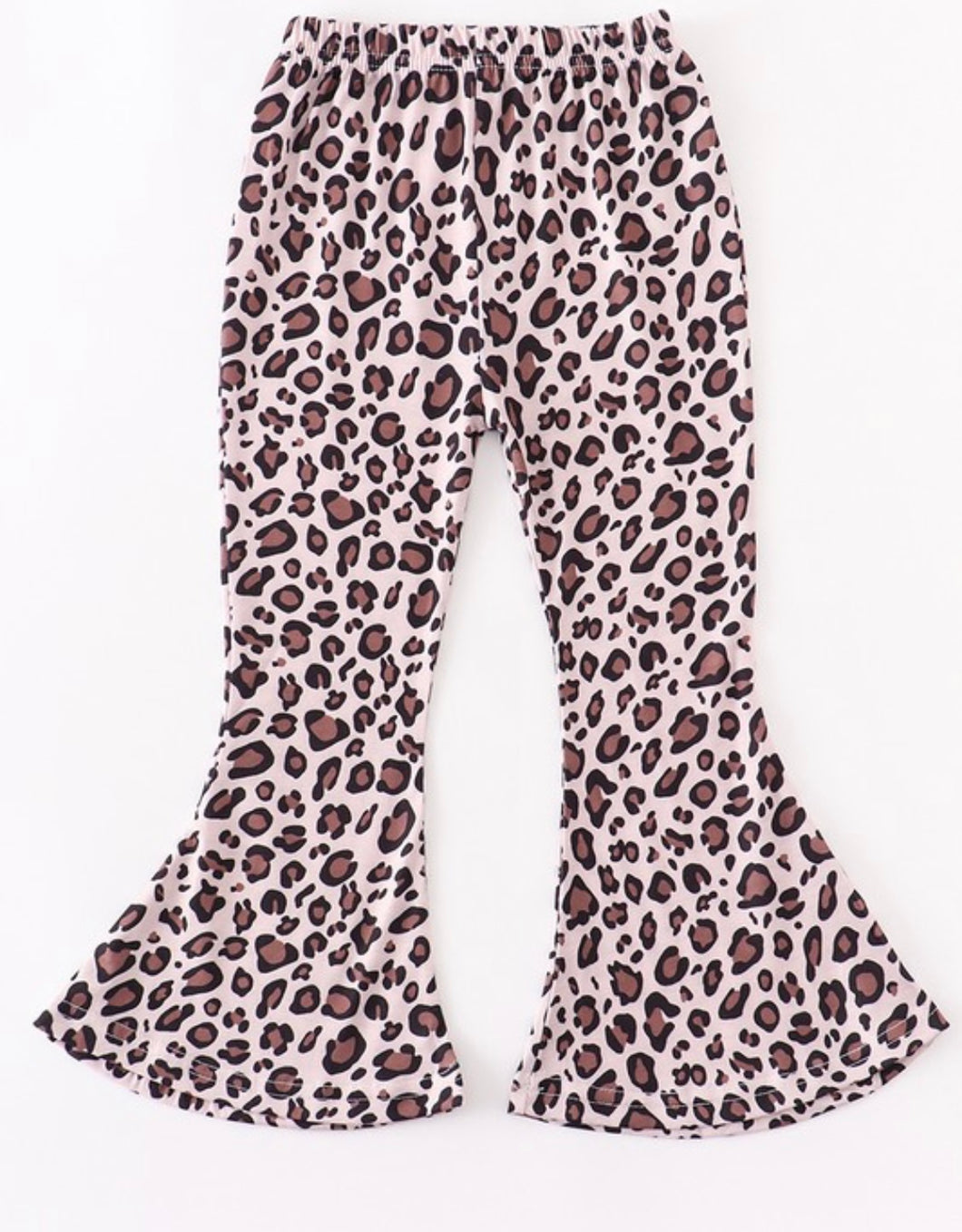 Kids Leopard Ruffled Up Pants