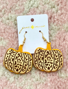 JM Pumpkin Earrings