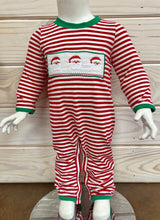 Load image into Gallery viewer, Kids Red Santa Romper
