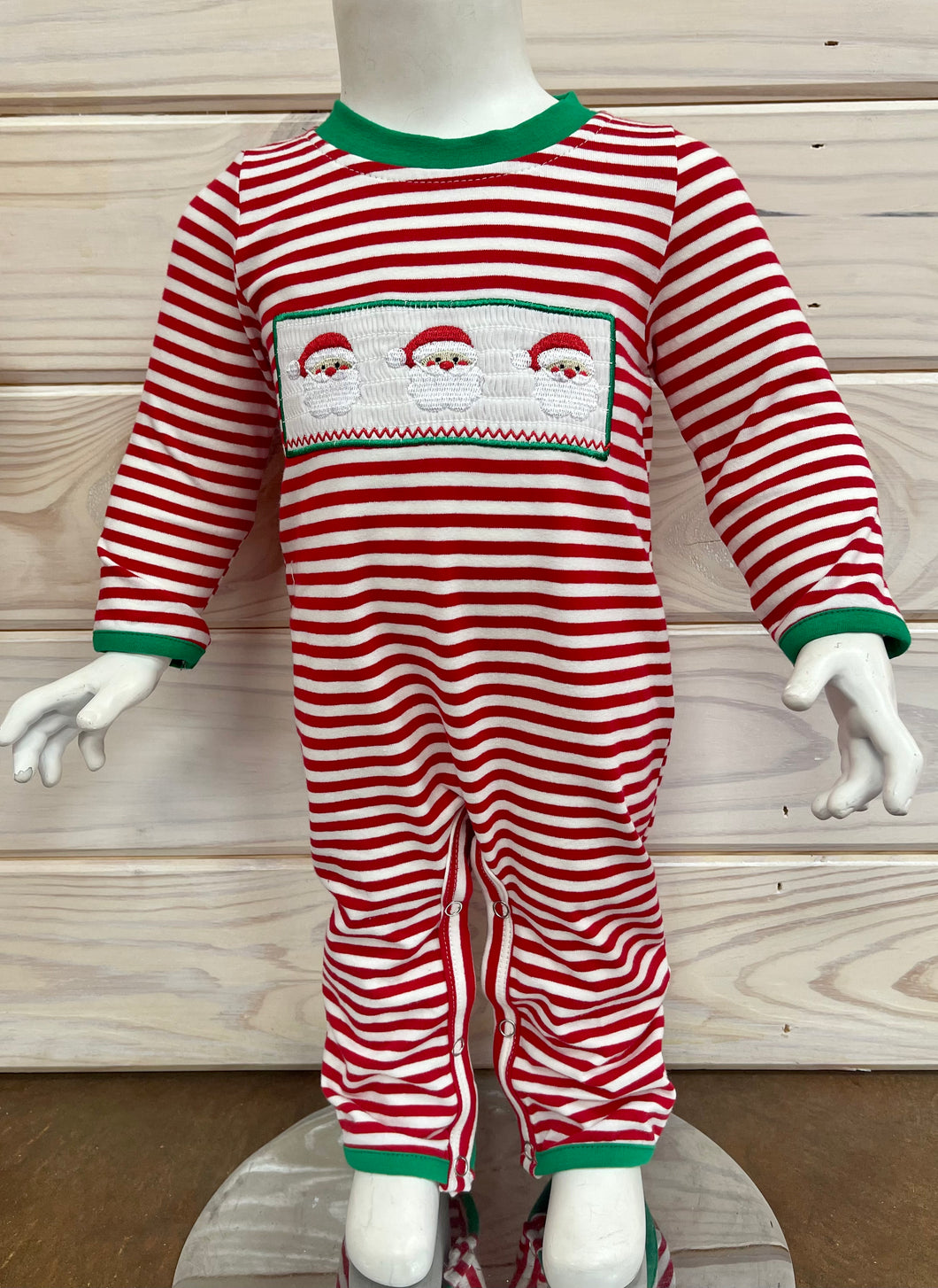 Kids Red Santa Romper