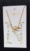 Load image into Gallery viewer, JM Block Initial Necklace
