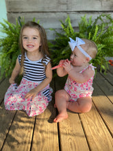 Load image into Gallery viewer, Kids Picking Flowers Romper
