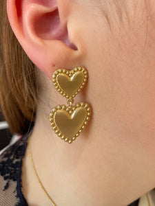 Heart of Gold Earrings