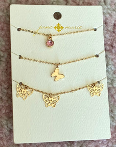 JM Trio Necklaces