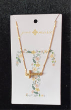 Load image into Gallery viewer, JM Block Initial Necklace
