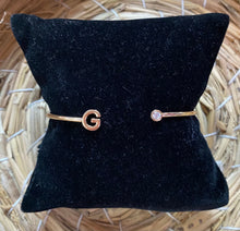 Load image into Gallery viewer, Initial Cuff Bracelet
