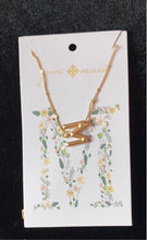 Load image into Gallery viewer, JM Block Initial Necklace
