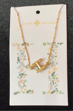 Load image into Gallery viewer, JM Block Initial Necklace
