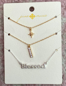 JM Trio Necklaces