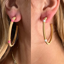 Load image into Gallery viewer, Turning You Down Earrings
