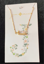 Load image into Gallery viewer, JM Block Initial Necklace
